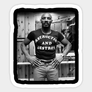 marvin hagler >>> marvelous Sticker